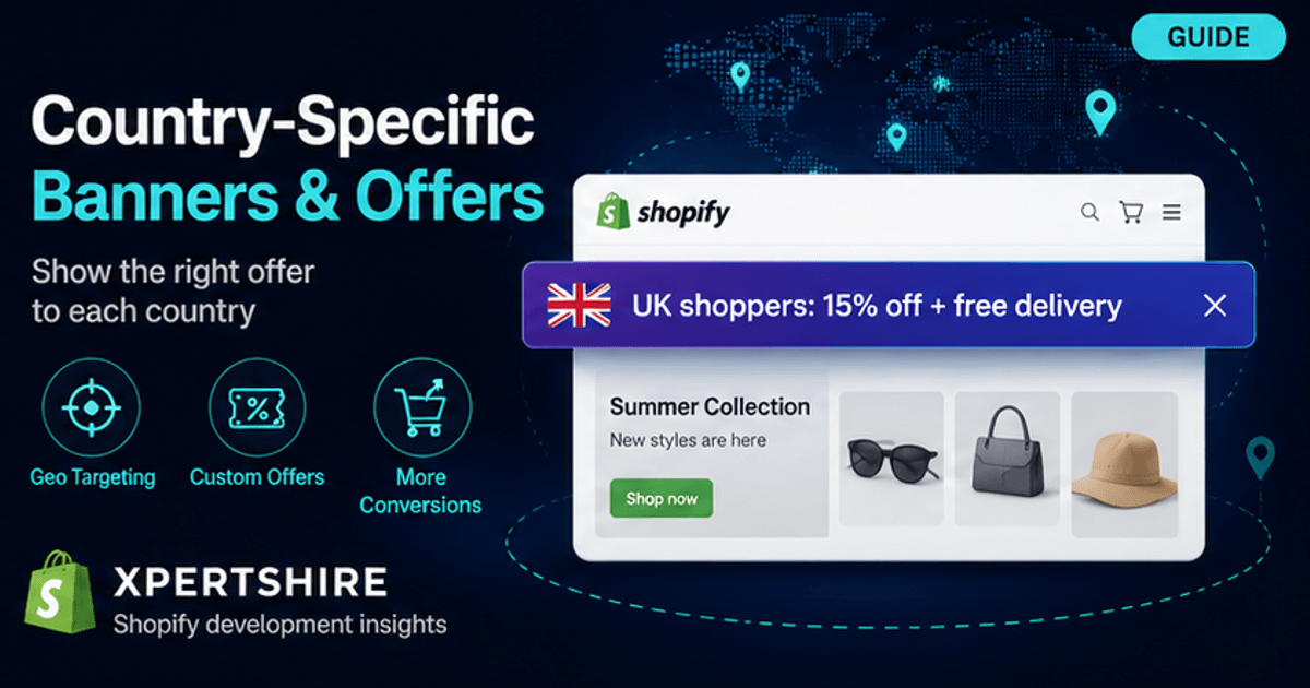 How to Show Country-Specific Banners & Offers on Shopify (2026)