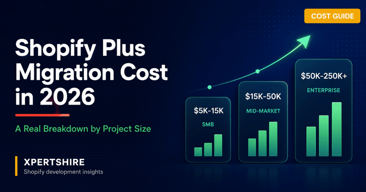 Shopify Plus Migration Cost in 2026: A Real Breakdown by Project Size