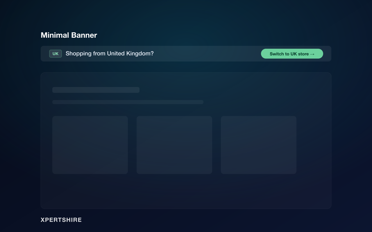 Minimal Banner