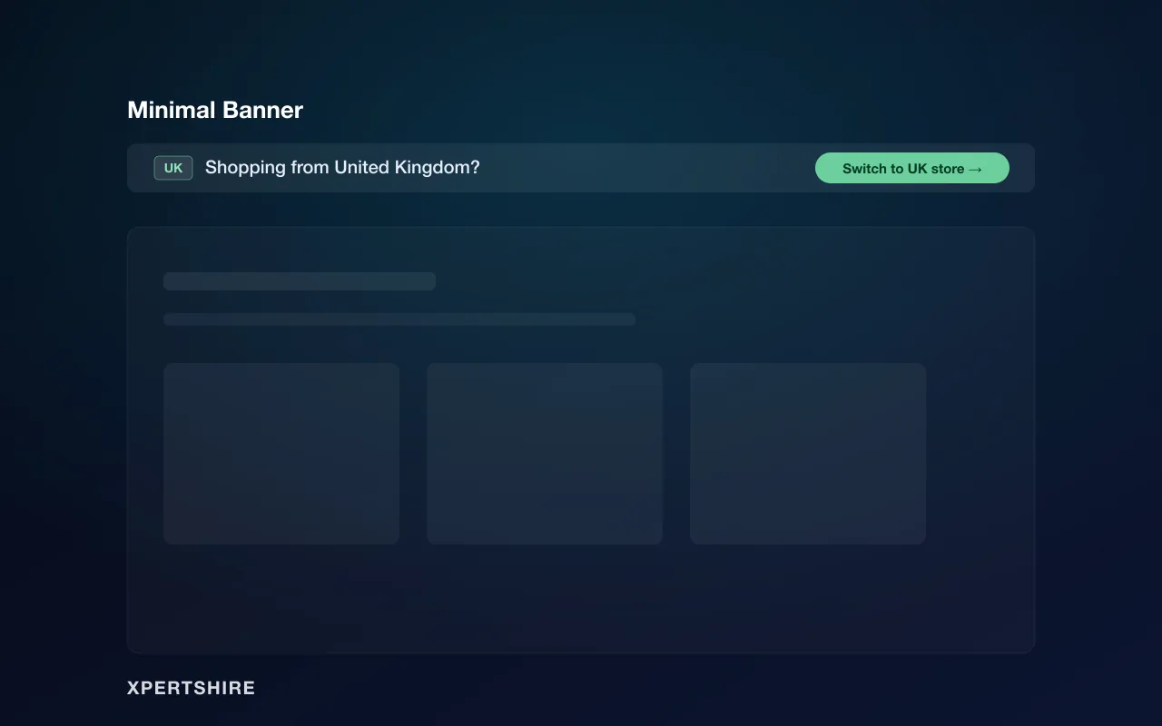 Minimal Banner